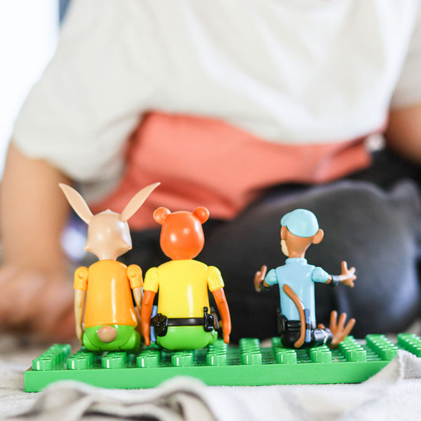 Leketøysfigurer - 4 pk