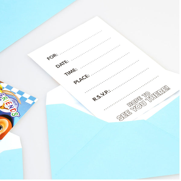 Invitasjonskort 6-pk