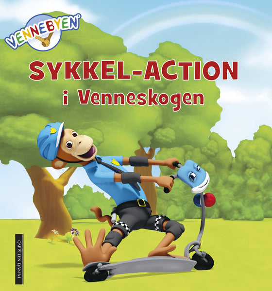 Sykkel-action i Venneskogen - Bok